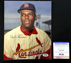 BOB GIBSON Signed Autographed 8x10 Photo Picture Cardinals HOF (PSA DNA COA)