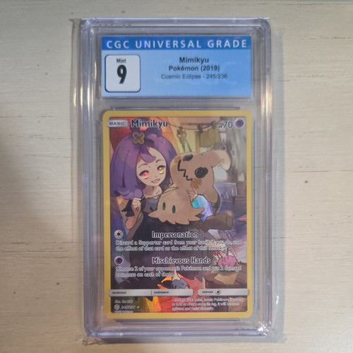Mimikyu graded CGC 9 for sale on eBay