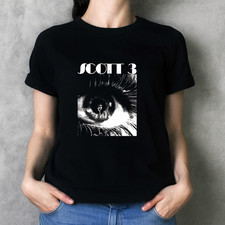 Vintage Scott Walker Scott 3 Unisex Short Sleeve T-Shirt Black S-3XL