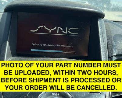   14 15 2014 2015 Ford Fiesta ST SYNC2 GPS Info Screen Monitor Radio  