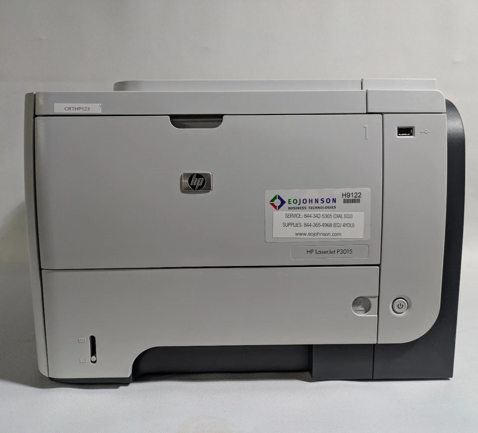 HP LaserJet P3015 Monochrome Laser Printer Duplex Network Commercial Ready2Print - Image 2 of 4