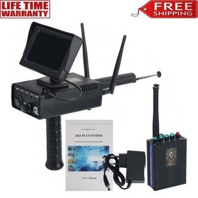 AKS Plus 3D Long Range Metal Detector Metal Finder Underground Gold Finder