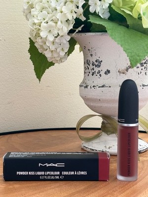 MAC Powder Kiss Liquid Lipcolour  MARRAKESH-MERE 982 - NIB