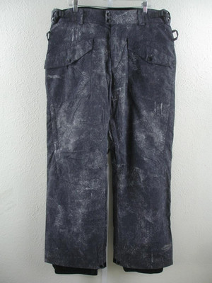 Columbia Men's L Platinum Peak II Omni-Tech Ski Snowboard Pants Gray Waterproof