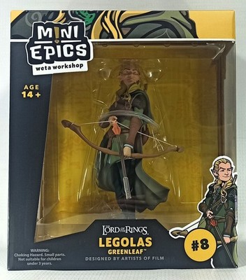 WETA WORKSHOP 2021 MINI EPICS # 8 LORD OF THE RINGS LOTR ELROND FIGURE MISP