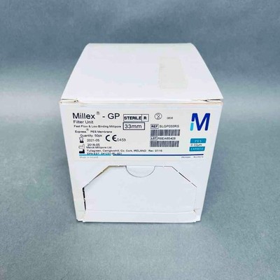 Millipore Millex -GP Filter 33 mm Express PES 0.22 um Lot of 30 Filters