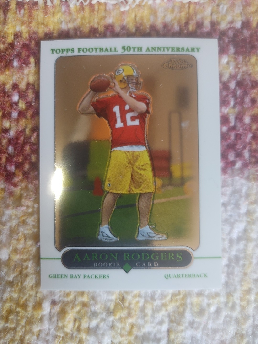 2005 Topps Chrome - Aaron Rodgers #190 (RC)