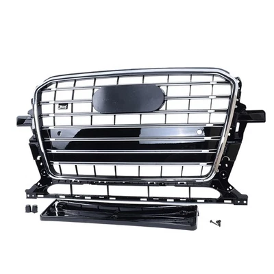 Soporte/adhesivo Para Fijar La Matrícula Delantera En Parrilla RS De Audi (modelos 2018 En Adelante) - Con Cinta 3M VHB