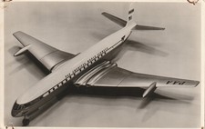 vintage rppc P.A.A. Avión PANAM Pan American Airways De Havilland Comet Mk