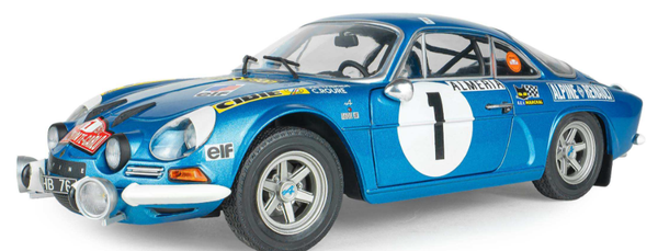 Alpine A110 1600S No 1 Therier Monte Carlo 1972 1/18 - S1804210 Solido-image