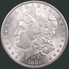 1880-O Morgan Silver Dollar (1 Coin)