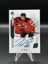 2020-21 SP Authentic Future Watch Autograph Ty Smith Rookie /999 New Jersey