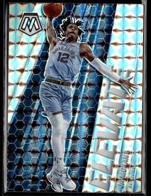2020-21 Panini Mosaic Ja Morant Mosaic Prizm Elevate #13 Memphis Grizzlies