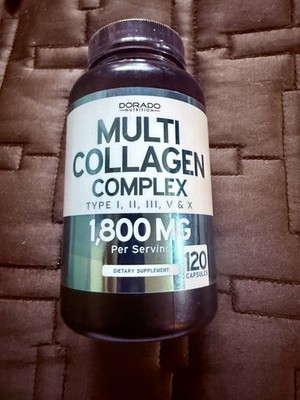 Multi Collagen Complex 1,800 MG 120 Capsules