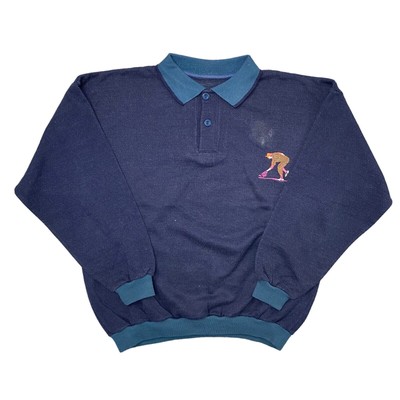Top Free By Mimar Blau Strickpullover Abstrakt Herren Medium