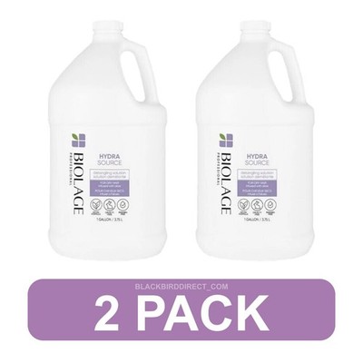    2pk Biolage HydraSource Detangling Solution 128 oz 1 Gallon