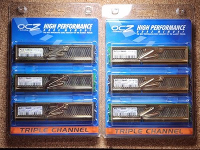 OCZ Gold Ser 12GB Kit (6x2GB) PC3-12800 1600MHz DDR3 SDRAM DIMM OCZ3G1600LV6GK
