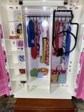 Barbie Fashionistas Ultimate Portable Closet Carrying Case Pink Case Only