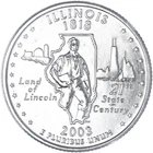 2003-P 50 State Quarters Illinois — photo from another recent sale