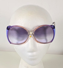 Vintage Givenchy Purple Peachy Oversized Sunglasses France