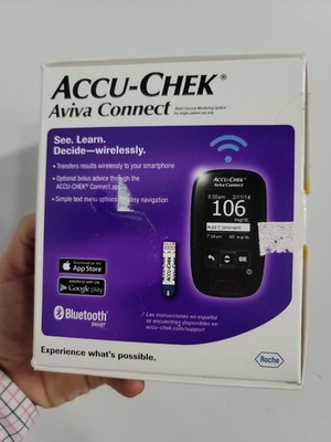 Accu-Chek Aviva Connect Blood Glucose Meter - RARE ITEM COMPLETE