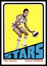 1972-73 Topps Ron Boone Utah Stars #239