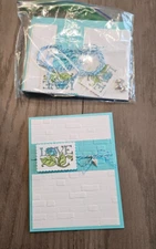 STAMPIN UP CARD KIT - LOVE MAKES 4 24.14