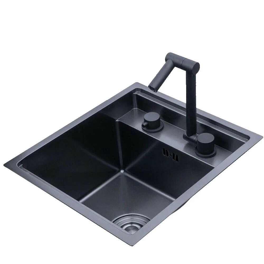Kitchen Black Bathroom Sinks