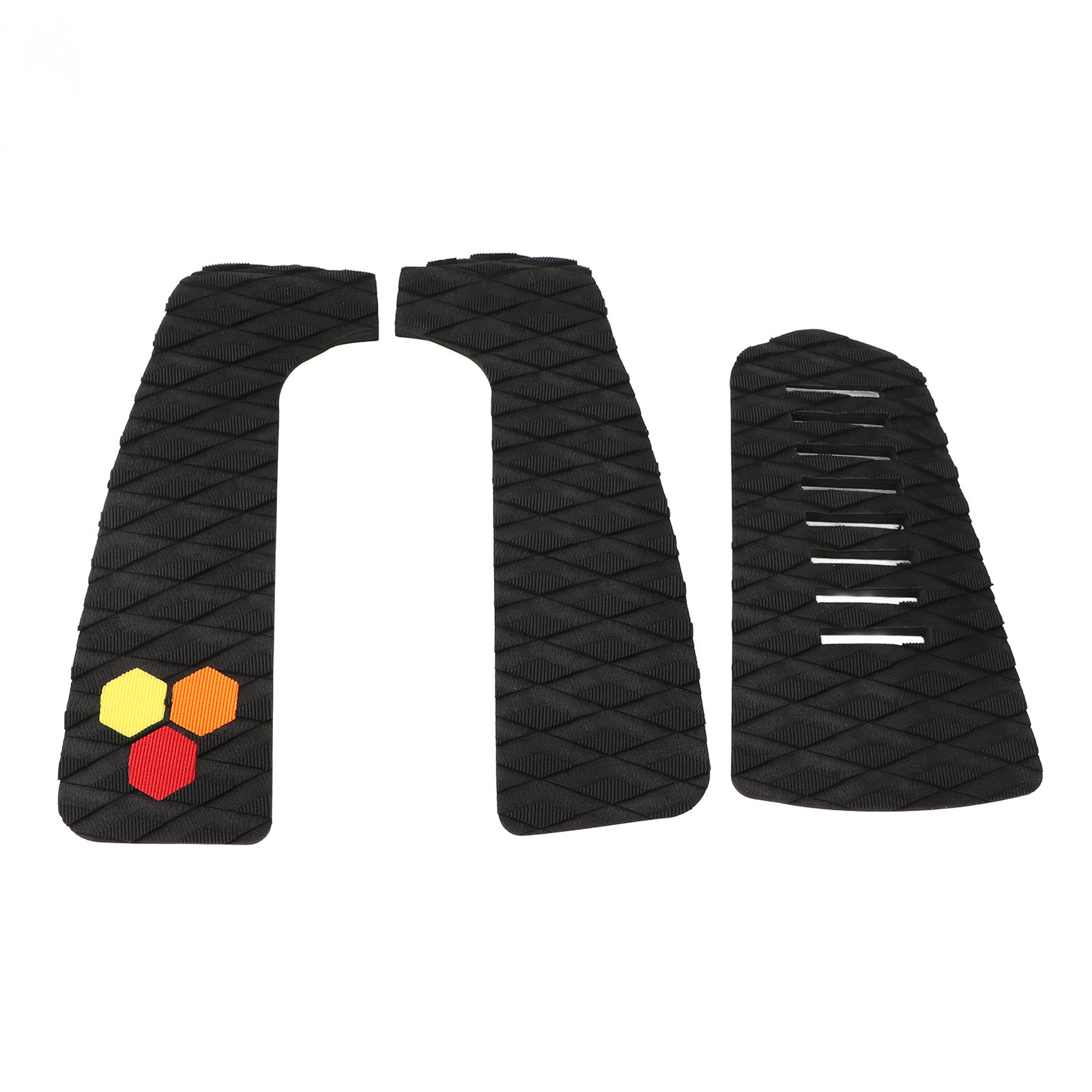 BLACK Surf Deck Traction Pad EVA Trimmable Antiip Strong Grip Versatile MU