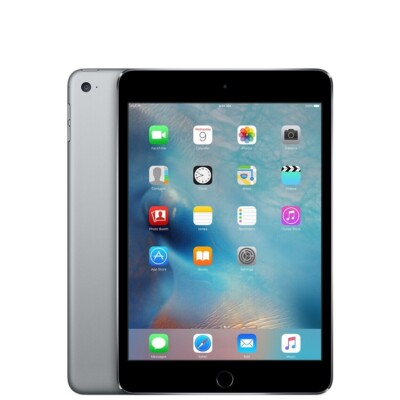 Apple iPad Mini 4 128GB NK9N2LL/A WiFi Only Space Gray Good (AMX)
