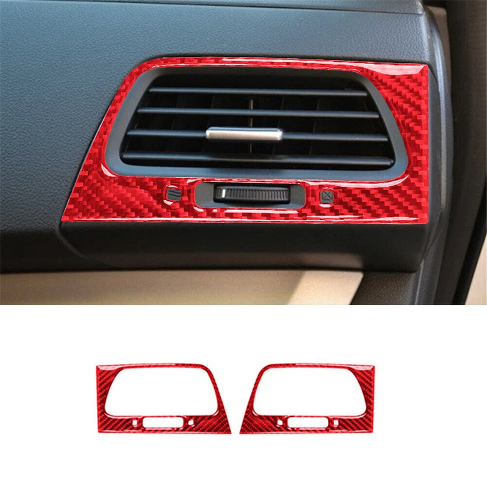 56Pcs для Honda CR-V 2012-2014 красный углеродного волокна полный комплект отделки салона - Изображение 3 из 4