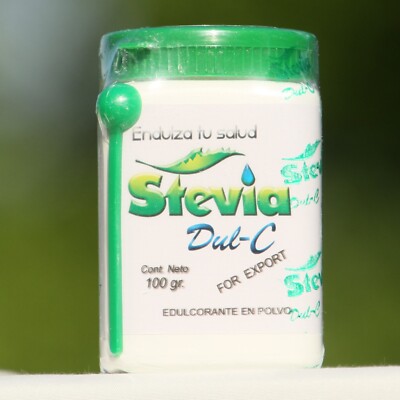 Stevia Dul-C From Bolivia, 100 Grams, Sweeter Than Sugar!