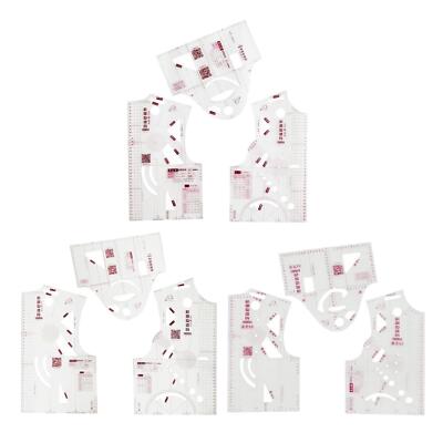 Garment Prototype 1:5/1:3 Women DIY Muti-Functional Full Scale Transparent