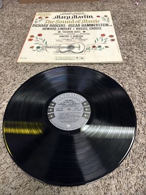 Mary Martin The Sound of Music Vinyl Album Columbia KOL 5450 Origi Broadway Cast