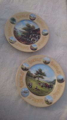 Collectable Plate The Harvest & Year Apprentice Christian Luckel Bradford Ex