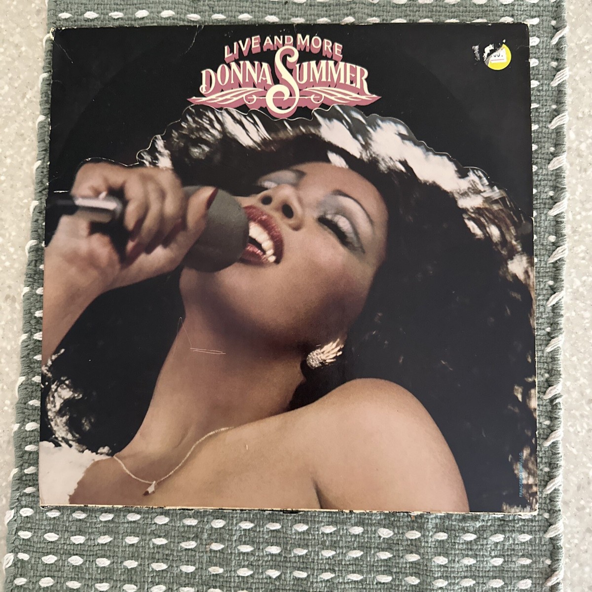 DONNA SUMMER-LIVE AND MORE ALBUM COVER ONLY | eBay