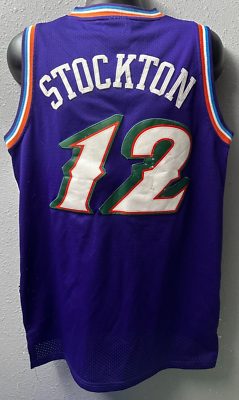 【 vintage】NBA Utah Jazz J.Stockton #12 NBA Utah Jazz #12 John Stockton Adidas Hardwood Classics Jersey