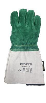 Schutzhandschuhe Leder  SPERIAN ''Steelmaster 5'' mit langer Stulpe Gr.08 EN 388