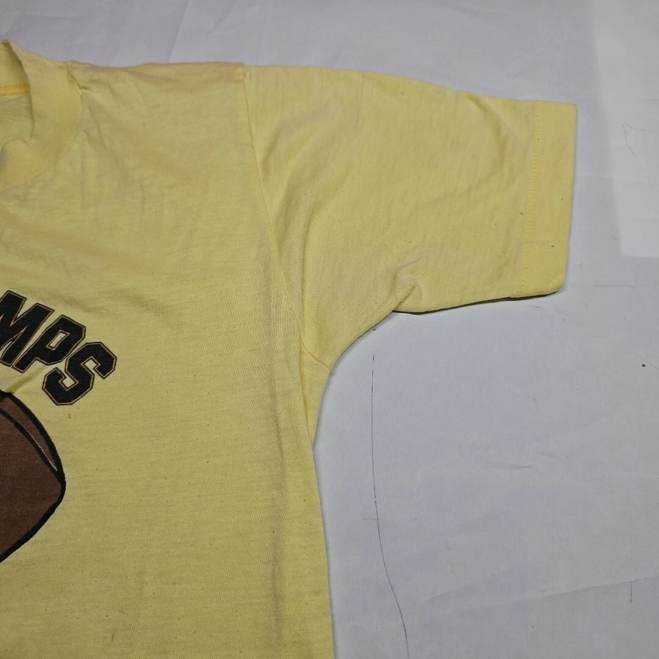 Camiseta De Colección 1979 Super Bowl 13 XIII Adulto Hombre Grande Amarillo Steelers Vaqueros Foto 4 de 4