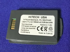 Hitech Polycom/SpectraLink 8400...#1520-37214-001 RS657*Japan Lion 1.2Ah battery