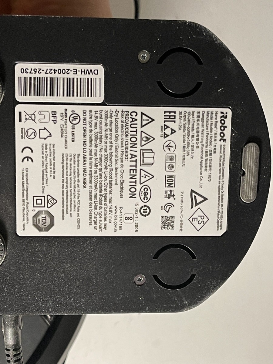 iRobot Roomba 985 本体 Roomba iRobot 985 WI-FI Vacuum Smart Robot TESTED Charger 45