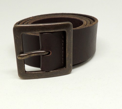 Target Mens Brown Leather Belt Classic 