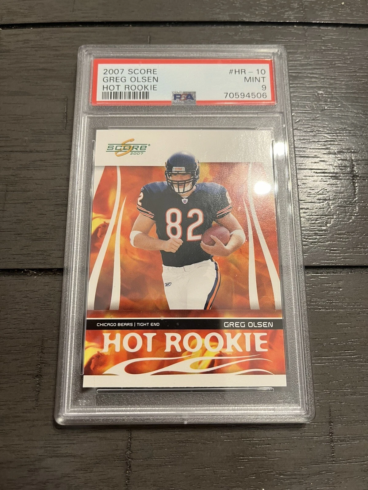 Greg Olsen Score Hot Rookie #HR10 Base