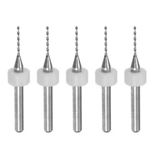 0.85mm Tungsten Carbide CNC Engraving Print Circuit Board PCB Drill Bits 5 Pcs