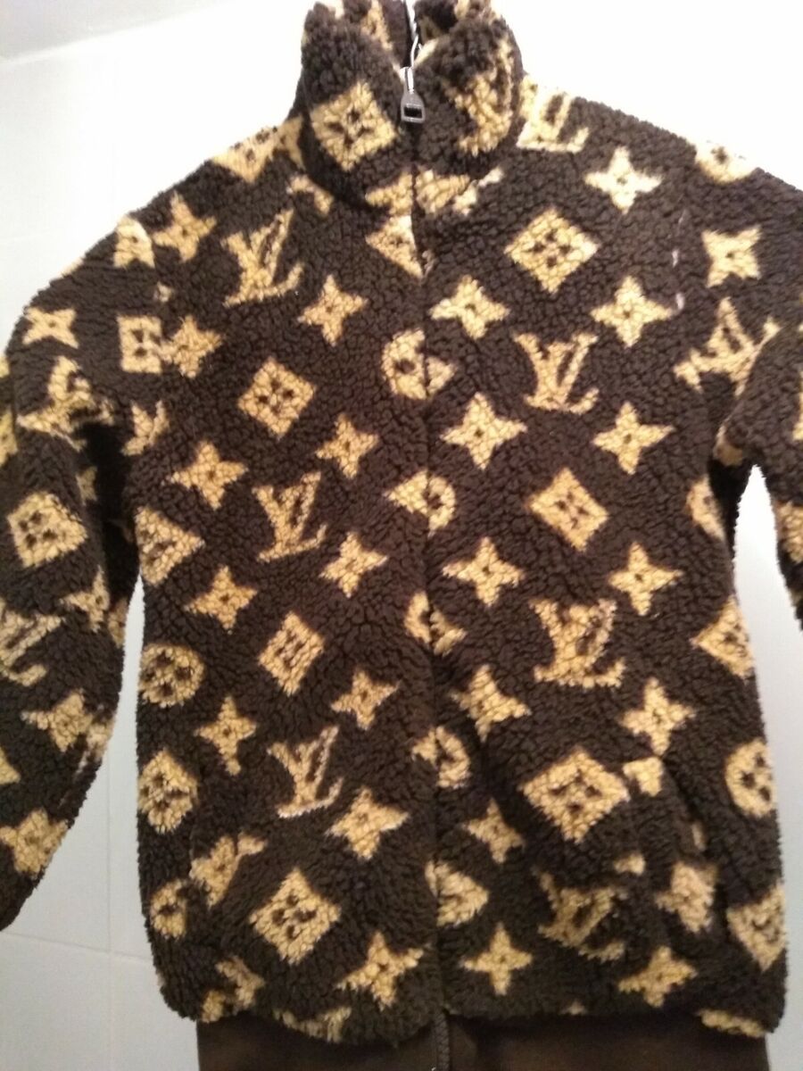 Louis Vuitton Kids Brown Monogram Jacket With Zip Excellent Condition 116cm