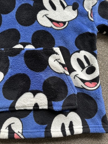 Mickey Mouse Marks And Spencer Hooded Fleece Age 3/4 Years - Picture 2 of 8