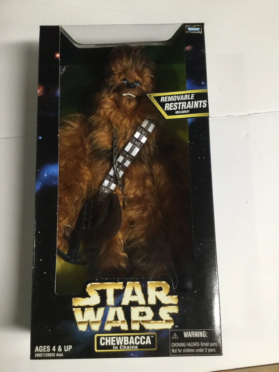 Vintage Star Wars 12 inch Chewbacca Complete in Box Kenner LSAF - 4th
