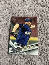 2017 Topps Series 1 Baseball Card #3 Chris Capuano Milwaukee Brewers