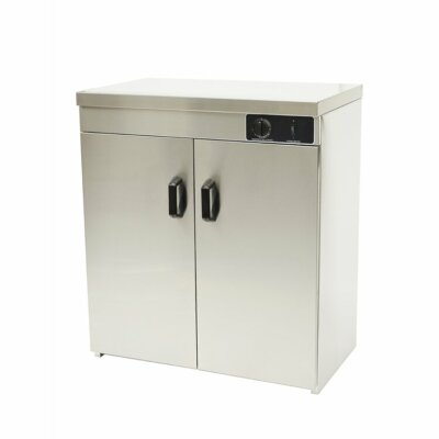 120 Teller Wärmer / Edelstahl / Großküche / Warmschrank / 13 Ampere