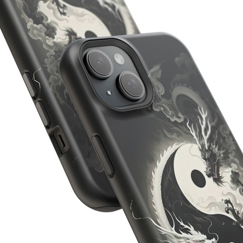 Yin Yang Dragon Handyhülle, Magnetische Tough Hüllen zum Schutz, Geschenk für Drachen - Bild 60 von 134